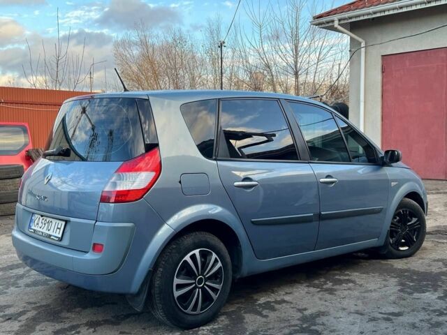 Синій Рено Сценік II, об'ємом двигуна 1.6 л та пробігом 288 тис. км за 4500 $, фото 3 на Automoto.ua