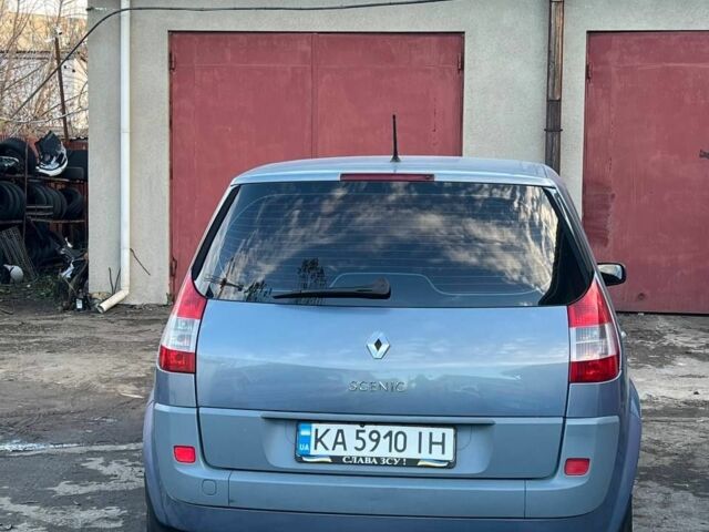 Синій Рено Сценік II, об'ємом двигуна 1.6 л та пробігом 288 тис. км за 4500 $, фото 2 на Automoto.ua