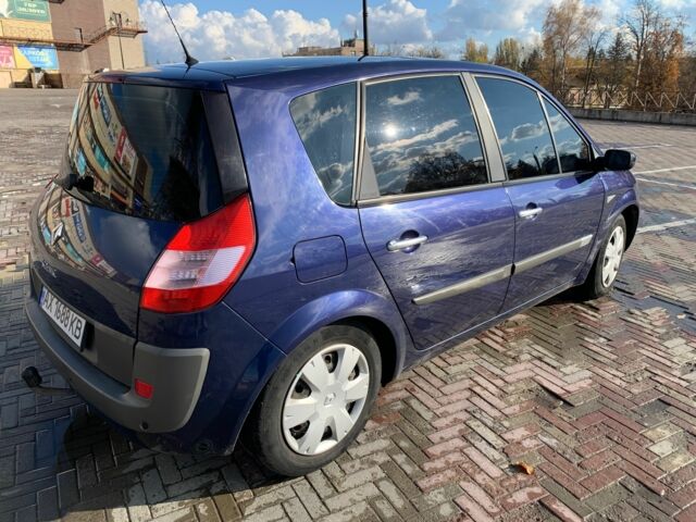 Синий Рено Сценик II, объемом двигателя 2 л и пробегом 401 тыс. км за 4300 $, фото 6 на Automoto.ua