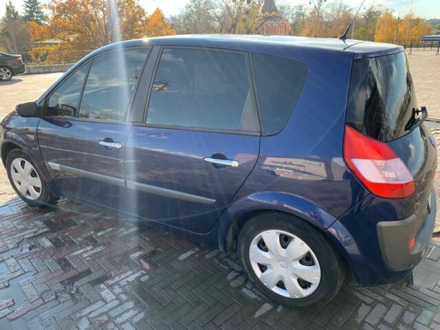 Синий Рено Сценик II, объемом двигателя 2 л и пробегом 401 тыс. км за 4300 $, фото 5 на Automoto.ua