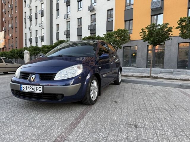 Синій Рено Сценік II, об'ємом двигуна 1.6 л та пробігом 202 тис. км за 4700 $, фото 13 на Automoto.ua