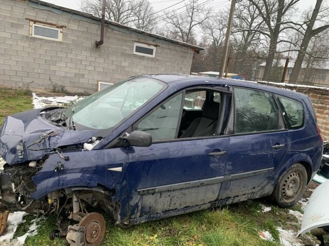 Синий Рено Сценик II, объемом двигателя 2 л и пробегом 200 тыс. км за 900 $, фото 5 на Automoto.ua