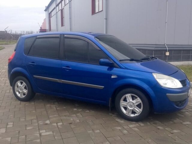 Синий Рено Сценик II, объемом двигателя 1.6 л и пробегом 317 тыс. км за 3900 $, фото 16 на Automoto.ua