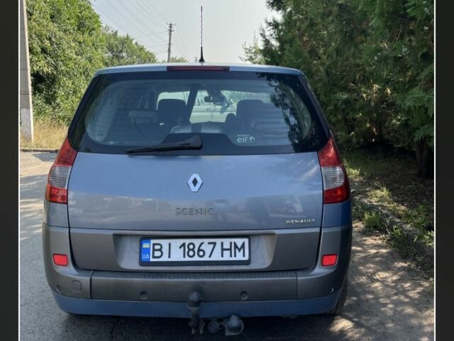 Синій Рено Сценік II, об'ємом двигуна 2 л та пробігом 294 тис. км за 4650 $, фото 5 на Automoto.ua
