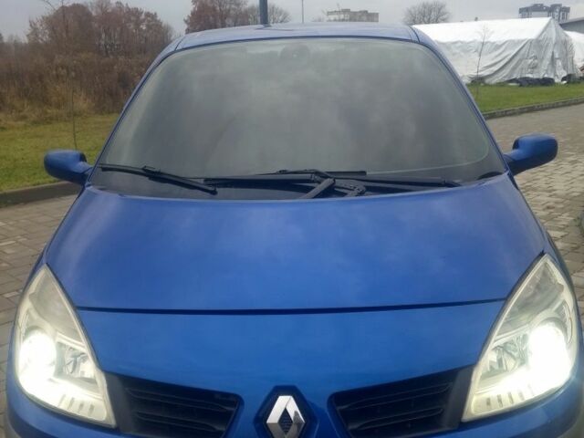 Синий Рено Сценик II, объемом двигателя 1.6 л и пробегом 317 тыс. км за 3900 $, фото 21 на Automoto.ua