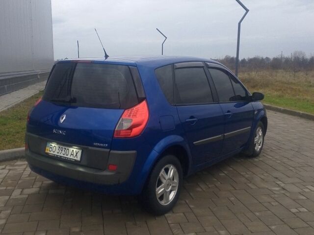 Синий Рено Сценик II, объемом двигателя 1.6 л и пробегом 317 тыс. км за 3900 $, фото 17 на Automoto.ua