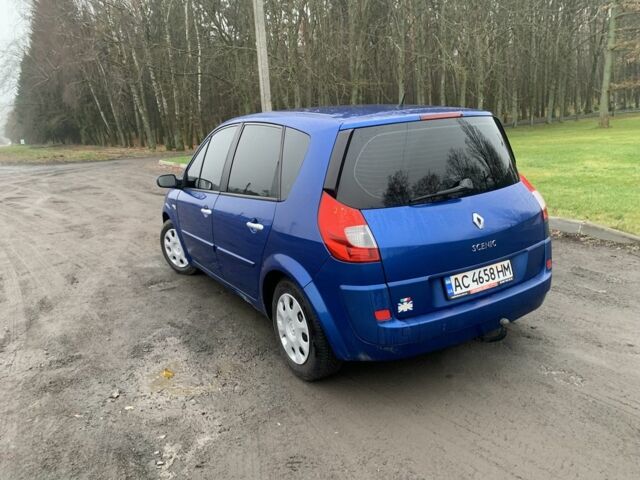 Синій Рено Сценік II, об'ємом двигуна 1.6 л та пробігом 250 тис. км за 4900 $, фото 2 на Automoto.ua