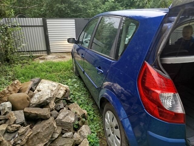 Синій Рено Сценік II, об'ємом двигуна 1.6 л та пробігом 129 тис. км за 4800 $, фото 5 на Automoto.ua