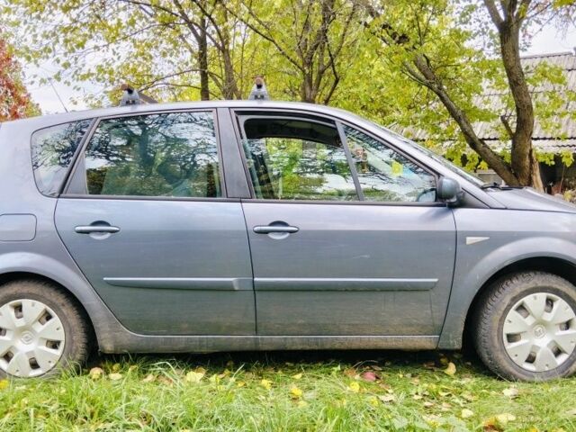 Синий Рено Сценик II, объемом двигателя 1.6 л и пробегом 199 тыс. км за 4509 $, фото 6 на Automoto.ua