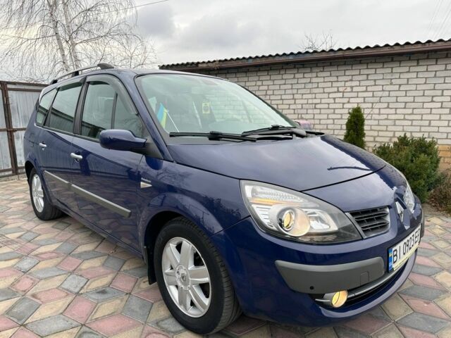 Синій Рено Сценік II, об'ємом двигуна 1.6 л та пробігом 220 тис. км за 5850 $, фото 7 на Automoto.ua