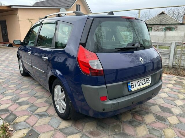 Синій Рено Сценік II, об'ємом двигуна 1.6 л та пробігом 220 тис. км за 5850 $, фото 3 на Automoto.ua