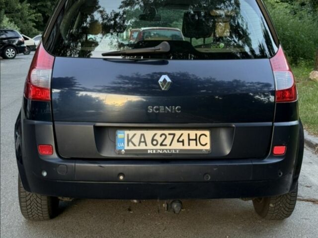 Синий Рено Сценик II, объемом двигателя 1.5 л и пробегом 290 тыс. км за 6200 $, фото 1 на Automoto.ua