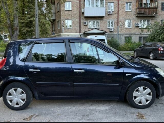 Синий Рено Сценик II, объемом двигателя 1.5 л и пробегом 290 тыс. км за 6200 $, фото 2 на Automoto.ua