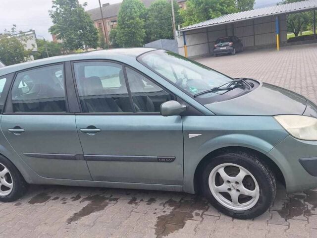 Зеленый Рено Сценик II, объемом двигателя 1.6 л и пробегом 260 тыс. км за 5000 $, фото 8 на Automoto.ua