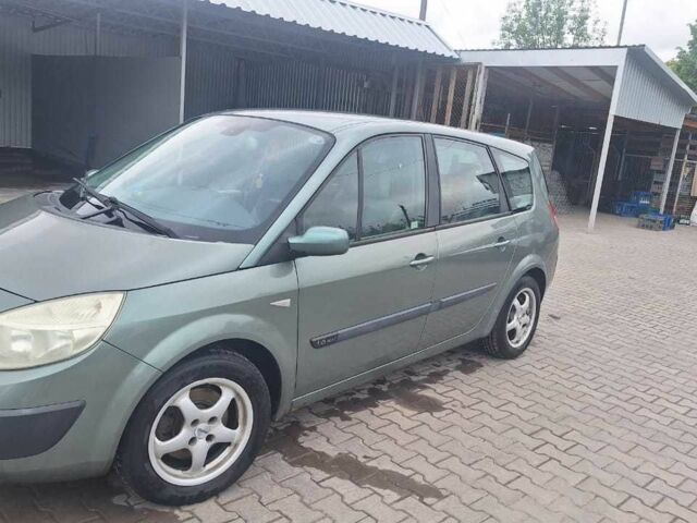 Зеленый Рено Сценик II, объемом двигателя 1.6 л и пробегом 260 тыс. км за 5000 $, фото 7 на Automoto.ua