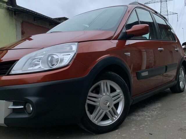 Оранжевый Рено Сценик II, объемом двигателя 2 л и пробегом 171 тыс. км за 6250 $, фото 7 на Automoto.ua