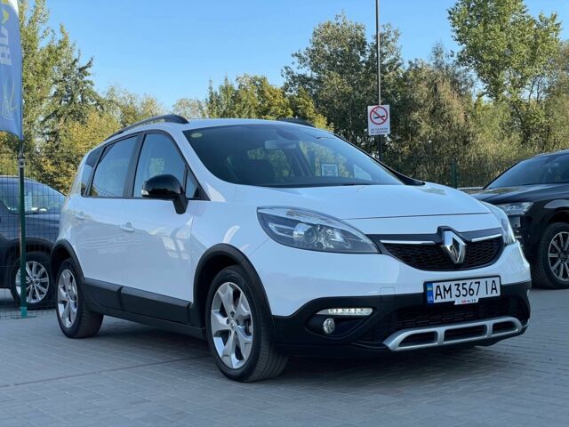 Белый Рено Сценик III, объемом двигателя 1.5 л и пробегом 185 тыс. км за 10199 $, фото 1 на Automoto.ua