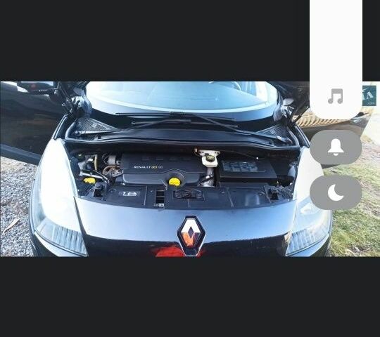 Черный Рено Сценик III, объемом двигателя 1.9 л и пробегом 215 тыс. км за 7400 $, фото 17 на Automoto.ua