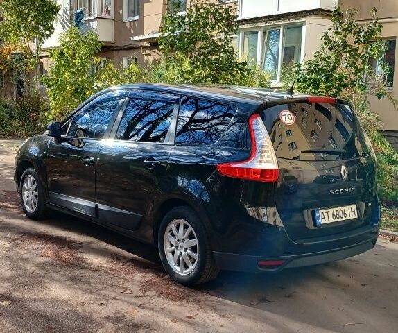 Черный Рено Сценик III, объемом двигателя 1.4 л и пробегом 233 тыс. км за 6000 $, фото 4 на Automoto.ua