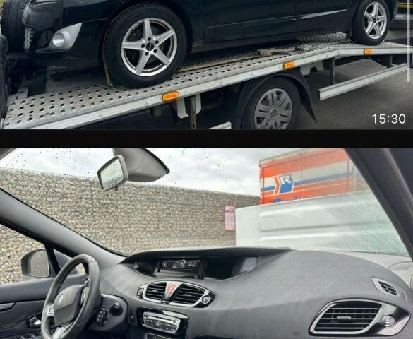 Черный Рено Сценик III, объемом двигателя 0 л и пробегом 300 тыс. км за 3800 $, фото 3 на Automoto.ua