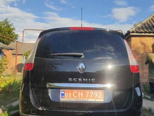 Чорний Рено Сценік III, об'ємом двигуна 1.6 л та пробігом 203 тис. км за 9000 $, фото 3 на Automoto.ua