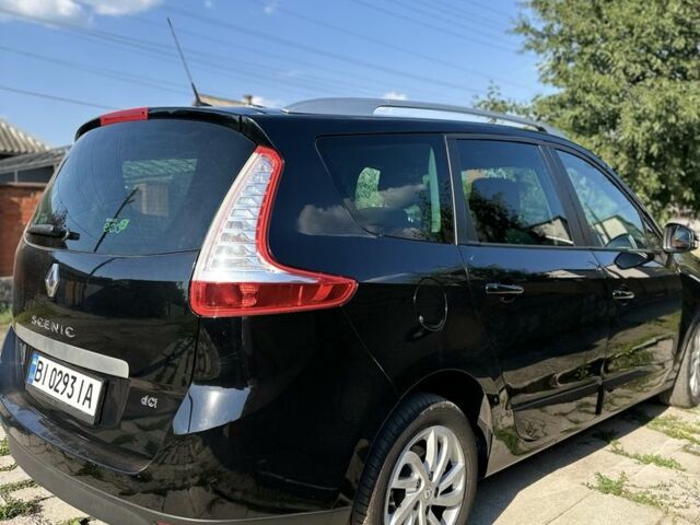 Чорний Рено Сценік III, об'ємом двигуна 1.5 л та пробігом 135 тис. км за 10400 $, фото 1 на Automoto.ua