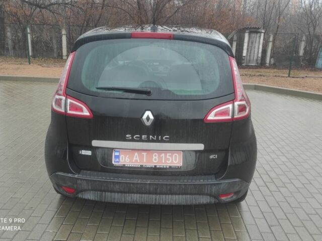 Черный Рено Сценик III, объемом двигателя 1.5 л и пробегом 265 тыс. км за 6500 $, фото 3 на Automoto.ua