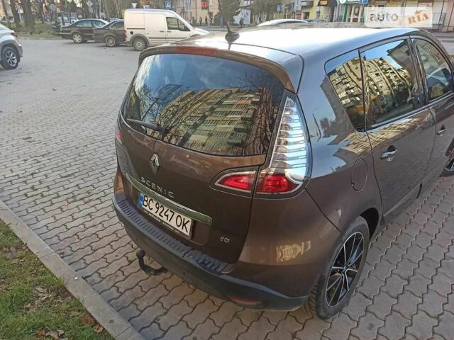 Коричневий Рено Сценік III, об'ємом двигуна 1.6 л та пробігом 210 тис. км за 7850 $, фото 3 на Automoto.ua