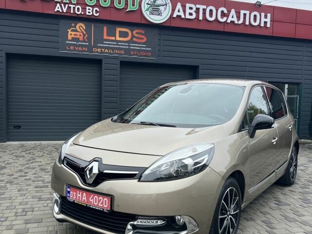 Коричневый Рено Сценик III, объемом двигателя 1.6 л и пробегом 225 тыс. км за 10700 $, фото 1 на Automoto.ua