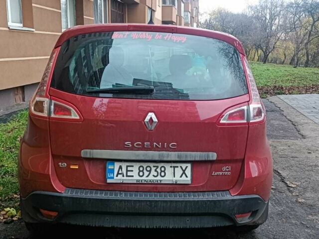 Червоний Рено Сценік III, об'ємом двигуна 1.9 л та пробігом 264 тис. км за 7699 $, фото 1 на Automoto.ua
