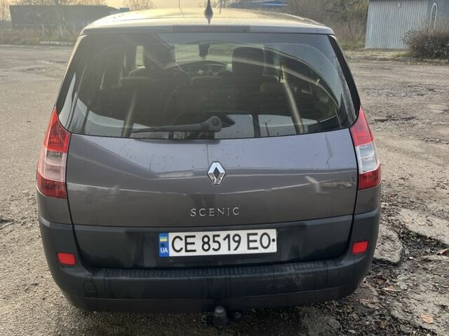 Серый Рено Сценик III, объемом двигателя 1.5 л и пробегом 295 тыс. км за 4600 $, фото 5 на Automoto.ua