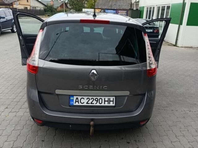 Серый Рено Сценик III, объемом двигателя 1.9 л и пробегом 300 тыс. км за 7000 $, фото 16 на Automoto.ua