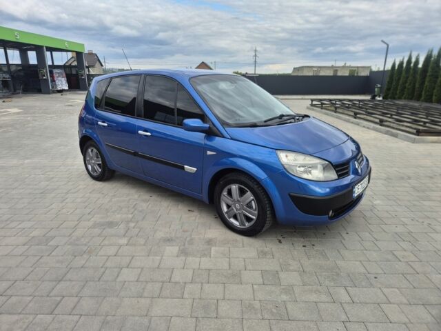 Синій Рено Сценік III, об'ємом двигуна 1.9 л та пробігом 273 тис. км за 4800 $, фото 2 на Automoto.ua