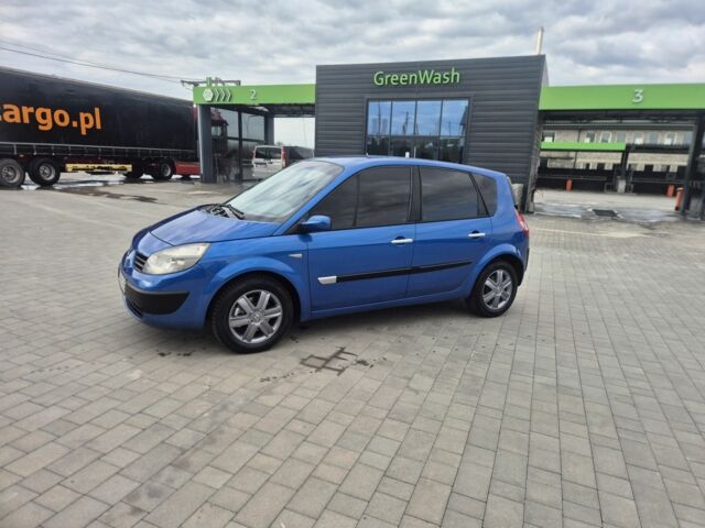 Синій Рено Сценік III, об'ємом двигуна 1.9 л та пробігом 273 тис. км за 4800 $, фото 4 на Automoto.ua