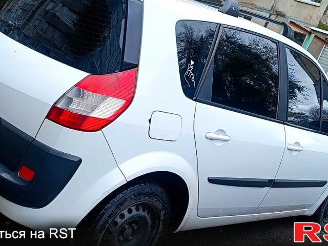Рено Сценік 2006 у Синельниковом на Automoto.ua Білий Рено Сценік, об'ємом двигуна 1.5 л та пробігом 250 тис. км за 5500 $, фото 2 на Automoto.ua