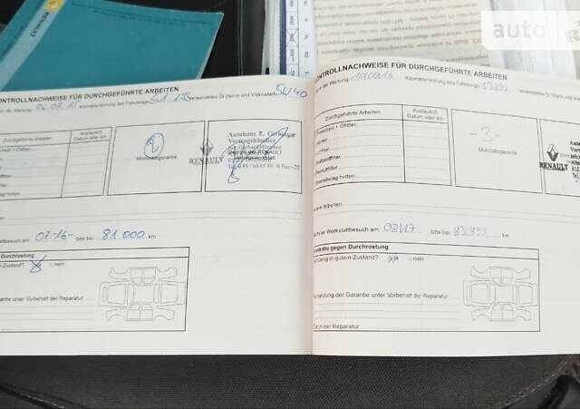 Білий Рено Сценік, об'ємом двигуна 2 л та пробігом 196 тис. км за 5700 $, фото 29 на Automoto.ua