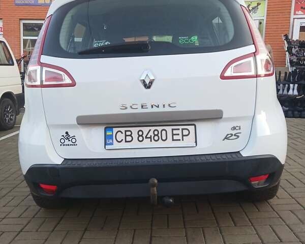 Белый Рено Сценик, объемом двигателя 1.5 л и пробегом 238 тыс. км за 6999 $, фото 9 на Automoto.ua