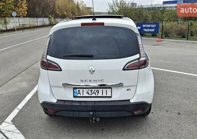Рено Сценік 2012 у Василькове на Automoto.ua Білий Рено Сценік, об'ємом двигуна 1.46 л та пробігом 270 тис. км за 7600 $, фото 9 на Automoto.ua
