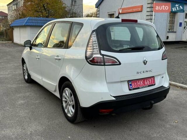 Рено Сценик 2012 в Радивилове на Automoto.ua Белый Рено Сценик, объемом двигателя 1.5 л и пробегом 205 тыс. км за 7800 $, фото 13 на Automoto.ua