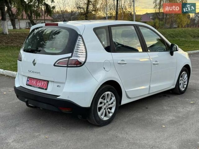 Рено Сценик 2012 в Радивилове на Automoto.ua Белый Рено Сценик, объемом двигателя 1.5 л и пробегом 205 тыс. км за 7800 $, фото 7 на Automoto.ua