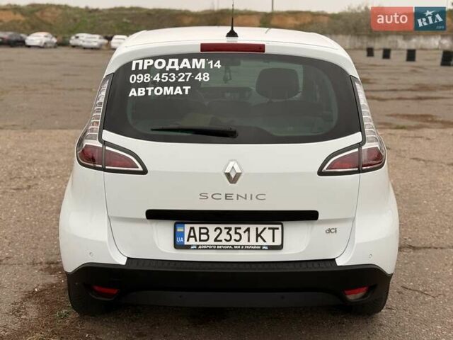 Білий Рено Сценік, об'ємом двигуна 1.5 л та пробігом 208 тис. км за 10500 $, фото 7 на Automoto.ua