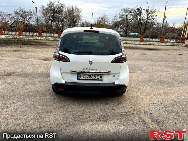 Белый Рено Сценик, объемом двигателя 1.5 л и пробегом 265 тыс. км за 6800 $, фото 2 на Automoto.ua