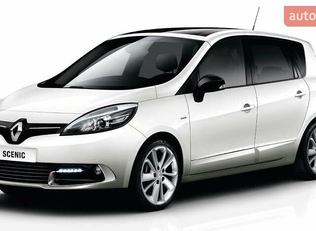 Білий Рено Сценік, об'ємом двигуна 1.6 л та пробігом 215 тис. км за 9700 $, фото 1 на Automoto.ua