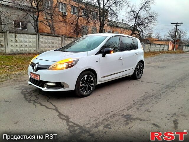 Белый Рено Сценик, объемом двигателя 15 л и пробегом 181 тыс. км за 11700 $, фото 2 на Automoto.ua