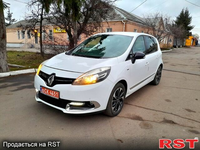 Белый Рено Сценик, объемом двигателя 15 л и пробегом 181 тыс. км за 11700 $, фото 1 на Automoto.ua
