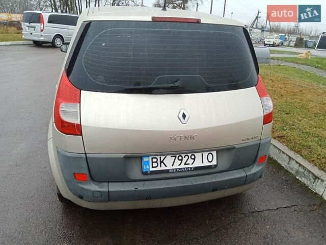 Бежевый Рено Сценик, объемом двигателя 1.6 л и пробегом 183 тыс. км за 4450 $, фото 2 на Automoto.ua