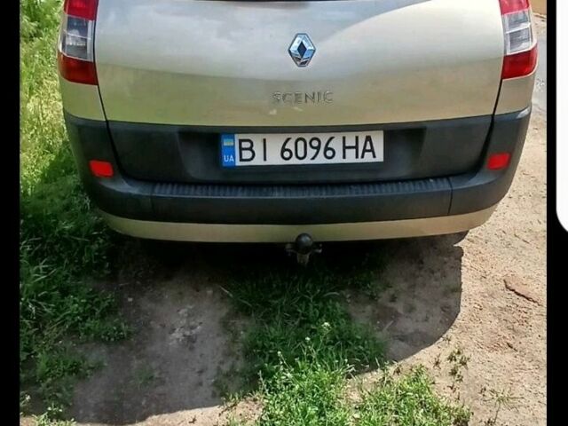 Бежевый Рено Сценик, объемом двигателя 1.6 л и пробегом 245 тыс. км за 6073 $, фото 2 на Automoto.ua