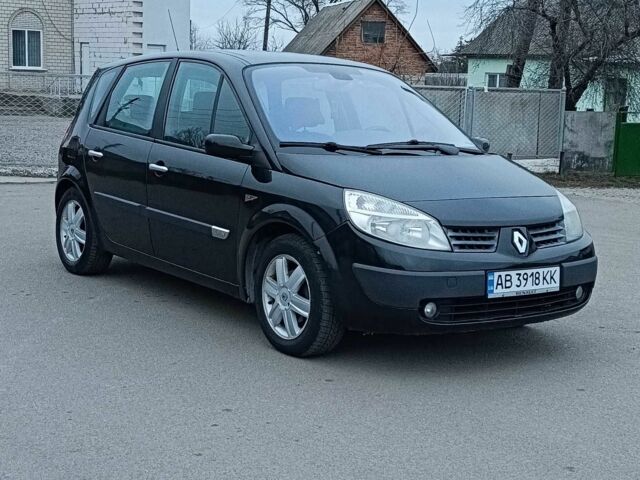 Черный Рено Сценик, объемом двигателя 1.6 л и пробегом 263 тыс. км за 4200 $, фото 6 на Automoto.ua