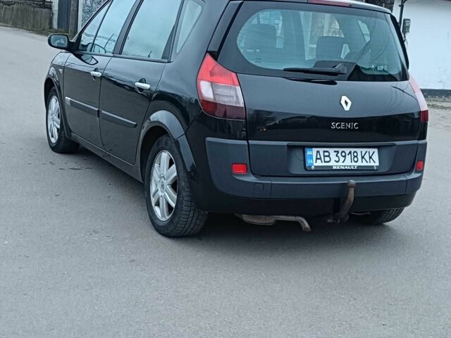 Черный Рено Сценик, объемом двигателя 1.6 л и пробегом 263 тыс. км за 4200 $, фото 2 на Automoto.ua