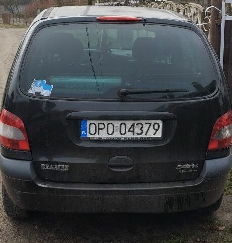 Черный Рено Сценик, объемом двигателя 1.6 л и пробегом 276 тыс. км за 2000 $, фото 7 на Automoto.ua